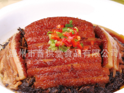 梅菜扣肉料理包半成品熟食酒店食堂方便菜加热即食食材速冻菜批发图3