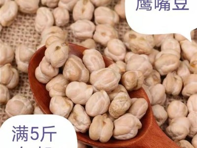 新货 大量批发新疆鹰嘴豆中颗粒大颗粒鹰嘴豆鸡豆五谷杂粮图2