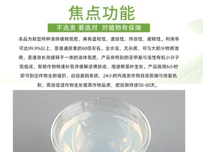 缓释氮肥厂家现货有机复合液体肥料批发高纯度肥料液体缓释氮肥图2