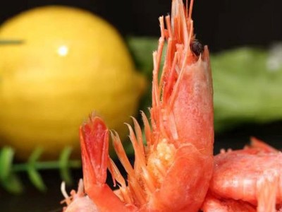 海鲜礼盒装净重4斤腹籽北极甜虾带籽熟冻即食北极虾冰虾籽虾图4