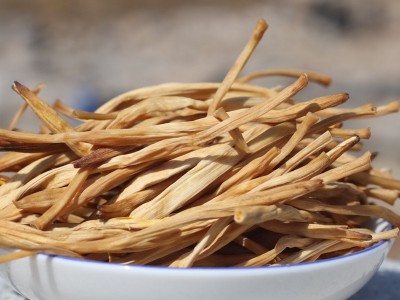 批发花黄菜干菜金针菜农家土特产湖南祁东直条黄花菜火锅炒菜食材图2