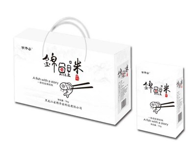 东北大米博泽容锦鲤米礼盒装5kg图2