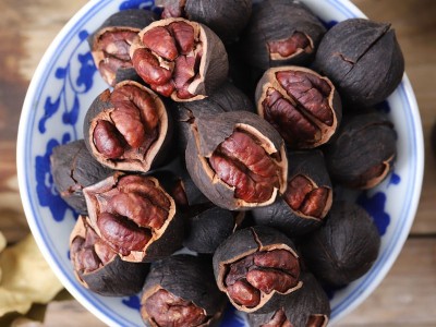 杭州特产特好剥山核桃干果炒货 净含量380g/桶零食炒货小核桃图2