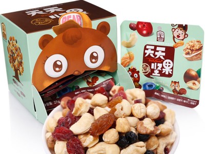 臻味天天坚果 卡通版 熊心壮志27克*7袋 189克图5