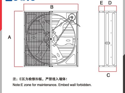 推拉风机 车间厂房降温风机 鸡场猪场用降温风机 大功率负压风机图2