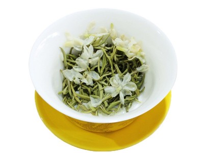 新茶四川蒙顶山碧潭炒花甘露飘雪茉莉花茶浓香型散装茶叶500g图5