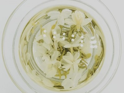 茶叶蜀玖源飘雪 茉莉花茶 伏天茉莉花 茉莉飘雪全单芽批发图2