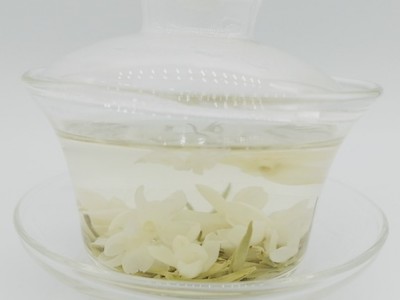茶叶蜀玖源飘雪 茉莉花茶 伏天茉莉花 茉莉飘雪全单芽批发图3