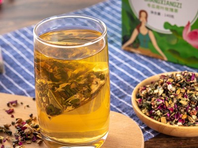 芍祖堂 冬瓜荷叶玫瑰茶 决明子荷叶组合三角包袋泡茶花茶包图2