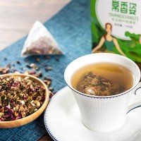 芍祖堂 冬瓜荷叶玫瑰茶 决明子荷叶组合三角包袋泡茶花茶包