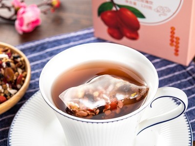 芍祖堂仙岐茶 红参玫瑰饮三角包 桂圆红枣枸杞花果茶 三角袋泡茶图2
