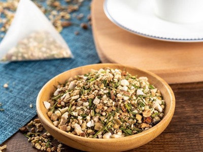 芍祖堂 菊苣栀子茶 百合茯苓组合三角包袋泡茶 花果茶 花茶包图4