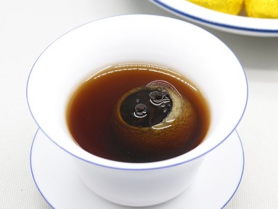 批发新会小青柑宫廷普洱茶生晒柑普茶青皮小青柑茶柑普500g多规格图3