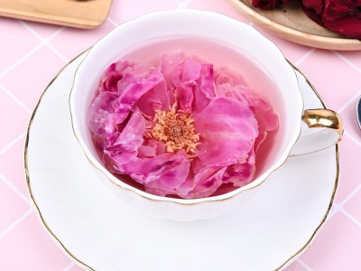 云南特产食用玫瑰花果茶产地冻干墨红玫瑰整朵散装新货批发图3