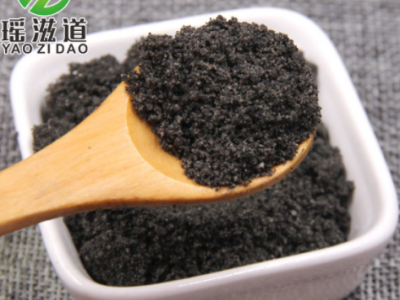 黑芝麻粉 常年供应 黑芝麻粉 炒制现磨 味道浓黑芝麻粉图2
