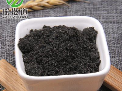 黑芝麻粉 常年供应 黑芝麻粉 炒制现磨 味道浓黑芝麻粉图3