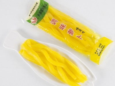 4*200克寿司萝卜条韩国紫菜包饭专用食材配料酸甜黄萝卜条图4