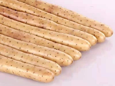 蠡县现货麻山药铁棍山药批发新鲜白山药蔬菜批发小白嘴5斤包邮图4