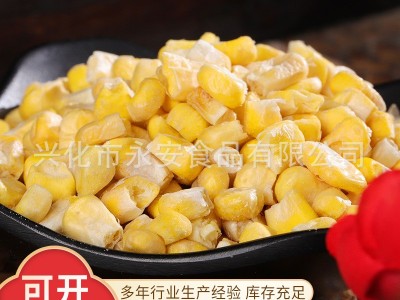 FD冻干甜玉米 大量批发脱水蔬菜 冷冻干燥玉米粒 热饮冻干玉米图5