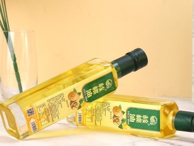 山西核桃油 家庭食用核桃油低温压榨250ml瓶装批发图3