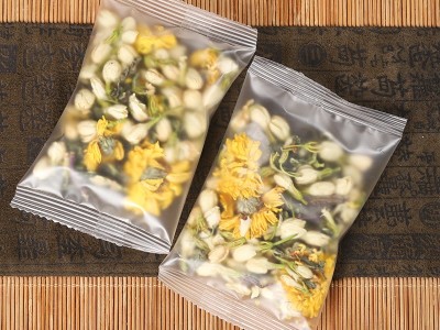 盒装三清茶 薄荷菊花茶茉莉茶组合茶袋泡茶代用茶 现货直发图5