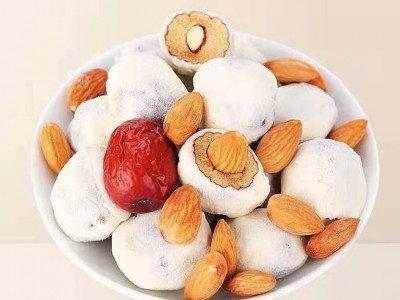 网红奶枣 枣有杏心无核奶酪枣 红枣夹巴旦木奶芙枣小零食厂家供应图4