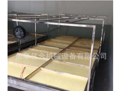 商用大型腐竹油皮机 全自动腐竹油皮生产线 不锈钢油皮机包教技术图2