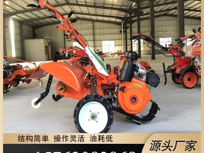 多功能微耕机四驱农用小型旋耕开沟松土除草耕地柴油机自走式图2