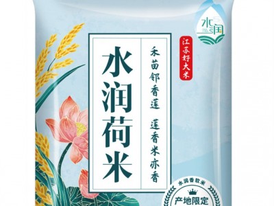 厂家批发袋装米 江苏南方大米10公斤袋装香米粮油批发荷米图3
