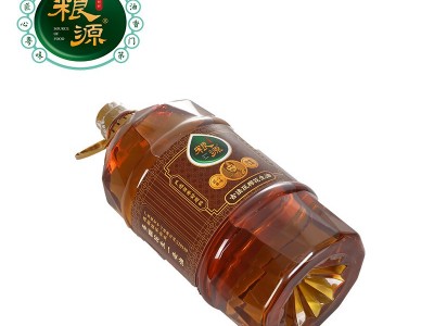 佛山粮源厂家 一级古法压榨花生油5l物理压榨花生油食用油图3