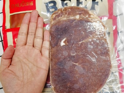 顶诺整切经典西冷牛排 150g*10片 送刀叉+酱包+油包 西餐牛排图2