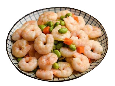 去壳虾仁450g*4袋 寰球渔市海鲜青虾仁图4