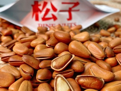 新货原味东北松子散装特大颗粒手剥开口坚果干果红松子批发图2