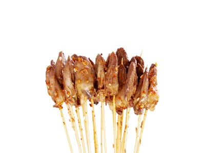 批发油炸烧烤鸡心小肉串 中街夜市小串夺命小串 冷冻半成品鸡心串图5