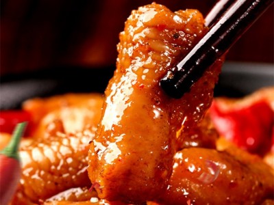 麻辣鸡脚筋即食酸辣无骨鸡爪柠檬罐装网红脱骨鸡爪卤味熟食可批发图3