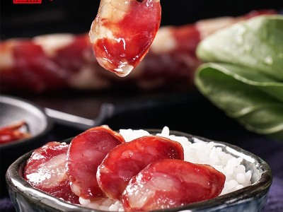 广味腊肠广式腊味肥瘦自制风干农家土猪麻辣香肠家用商用腊肠批发图3