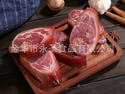 金华火腿火腿肉蹄髈块片500克浙江土特产腌腊肉咸肉年货图2