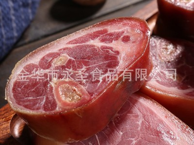 金华火腿火腿肉蹄髈块片500克浙江土特产腌腊肉咸肉年货图4