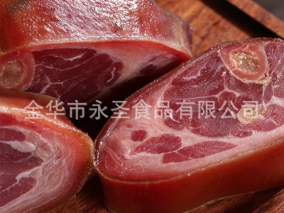 金华火腿火腿肉蹄髈块片500克浙江土特产腌腊肉咸肉年货图3