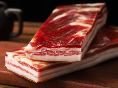 厂家直供金华五花风干肉咸肉腊肉1斤自然风干农家自制猪肋条肉图4