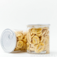 果蔬脆片 香蕉脆片罐装 水果干脆片 办公室休闲网红零食工厂