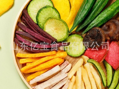 厂家综合蔬菜脆混合装 即食冻干蔬菜干 罐装包装图2