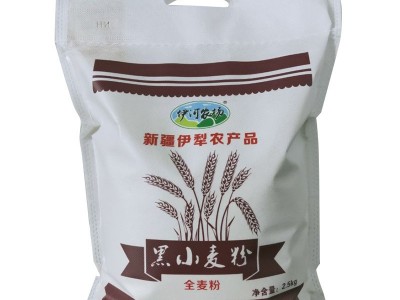 伊河农场牌黑小麦全麦粉5斤装新疆伊犁特克斯旱田小麦粉2.5kg图4