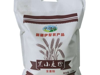 伊河农场牌黑小麦全麦粉5斤装新疆伊犁特克斯旱田小麦粉2.5kg图5