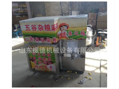 膨化机生产厂家 香酥条康乐果加工机 振德玉米爆米花膨化机厂家图2