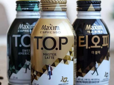 韩国TOP咖啡275ml拿铁美式黑咖啡香甜美式咖啡MAXIM即饮图4