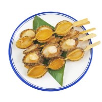 鲍夫人 鲍鱼串串新鲜冷冻 火锅豆捞食材烧烤 海鲜串 5串 6串/包
