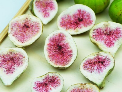冻干无花果干500g脱水即食无花果脆散装批发2分1切块冻干水果图3