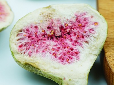 冻干无花果干500g脱水即食无花果脆散装批发2分1切块冻干水果图5