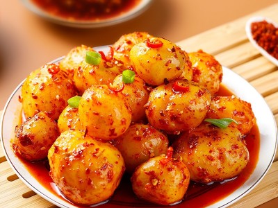 香辣味狼牙烤土豆零食小吃烧烤味麻辣四川特产小袋装即食散装零食图3